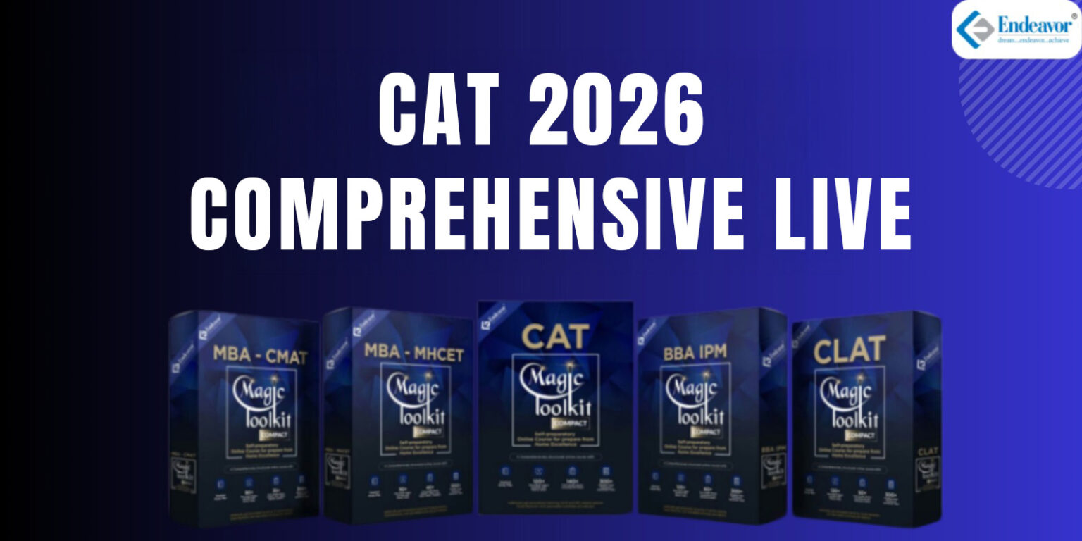 See CAT Courses Endeavor Magic 8.CAT 2026 Live 1536x768 